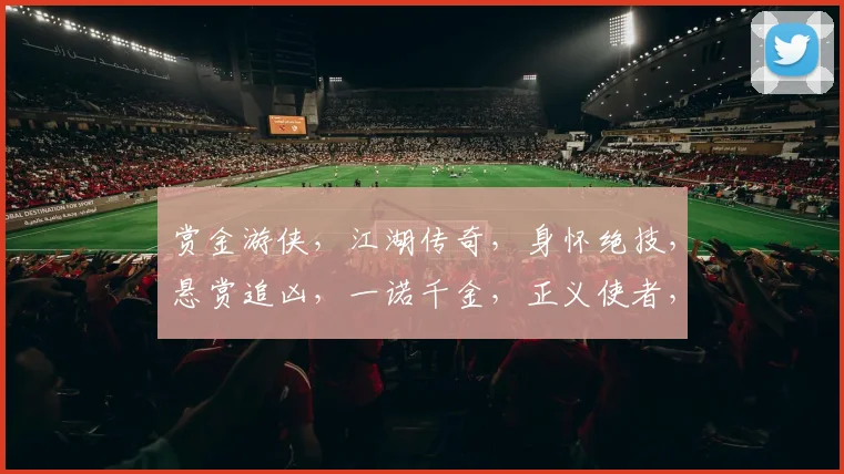 赏金游侠，江湖传奇，身怀绝技，悬赏追凶，一诺千金，正义使者，勇闯天涯。